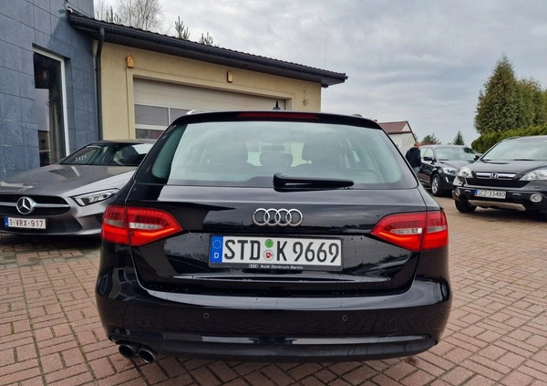 Audi A4 cena 46900 przebieg: 206000, rok produkcji 2013 z Pobiedziska małe 596